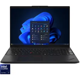 Laptop Lenovo 16'' ThinkPad L16 Gen 1, WUXGA IPS, Procesor Intel® Core™ Ultra 7 155U (12M Cache, up to 4.80 GHz), 32GB DDR5, 1TB SSD, Intel Graphics, Win 11 Pro, Black