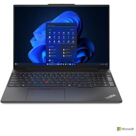 Laptop Lenovo 16'' ThinkPad E16 Gen 2, WUXGA IPS, Procesor Intel® Core™ Ultra 7 155H (24M Cache, up to 4.80 GHz), 16GB DDR5, 512GB SSD, Intel Integrated Graphics, No OS, Graphite Black