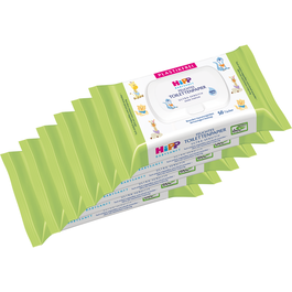 Servetele umede Hipp pentru toaleta, 6 pachete x 50, 300 buc