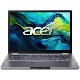 Laptop Lenovo Acer Aspire Spin 14 ASP14-51MTN-51XU cu procesor Intel® Core™ 5 processor 120U pana la 5.0GHz, 14, WUXGA, IPS, Touch, 16GB LPDDR5, 512GB SSD, Intel® Graphics, Windows 11 Home, Steel Gray
