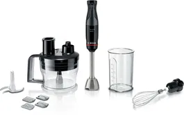 Mixer vertical Bosch MSM4B670 Seria 4, 1000 W, ErgoMaster, Cuplaj ceramic, QuattroBlade System, Negru