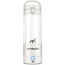 Blender portabil Nutribullet® 0C22300093, capacitate 475 ml, 15 utilizari per incarcare, USB-C, alb