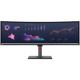 Monitor LED Lenovo ThinkVision P49w-30 Curbat 49 inch DQHD IPS 4 ms 60 Hz Thunderbolt