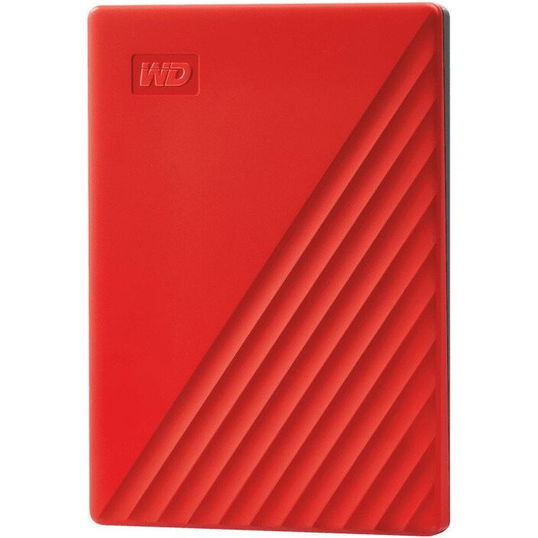 Hard disk extern WD My Passport 2TB USB 3.0 Red