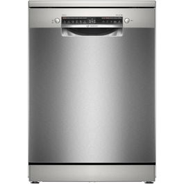 Masina de spalat vase Bosch SMS4HVI02E, 14 seturi, 6 programe, Home Connect, AquaStop, Clasa D, 60 cm, Inox antiamprenta