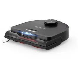 Aspirator robot Rowenta X-Plorer Serie 220 RR9465WH, aspirator si mop, autonomie 120 min, recipient praf 0.35L, nivel de zgomot 70 dB(A), sistem Smart Aqua Power, negru