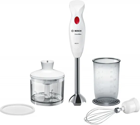 Mixer vertical Bosch MSM24500, 400 W, minitocator, Alb