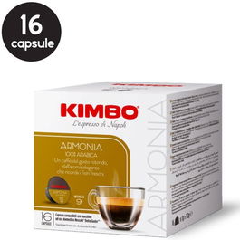 Cafea capsule compatibile Dolce Gusto Kimbo Barista, 16x7g