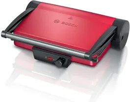 Grill electric 3 in 1 Bosch TCG4104, 2000 W, Temperatura reglabila, Rosu