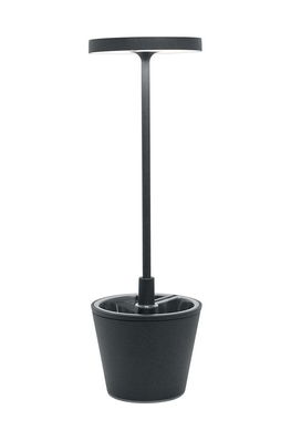 Zafferano Lampă De Masă Led Fără Fir Paldina Reverso Negru