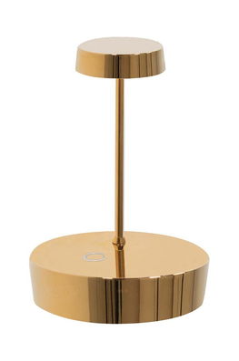 Zafferano Lampă De Masă Led Fără Fir Swap Mini Galben