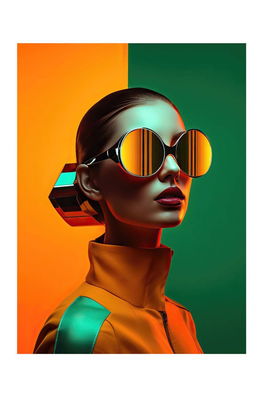 HARTMAN Afiș Ai Art La Mode De Demain Multicolor