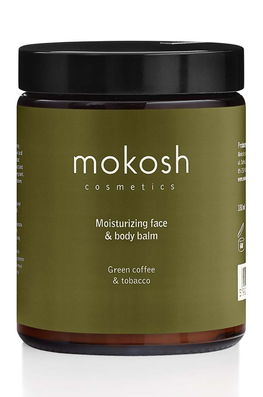 Mokosh Balsam Hidratant Pentru Față și Corp Zielona Kawa & Tytoń 180 Ml Verde