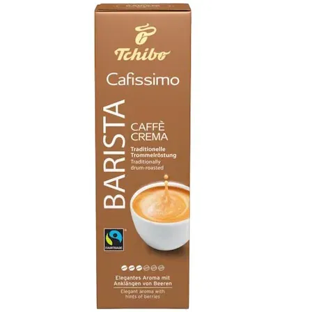Cafea capsule Tchibo Cafissimo Barista Caffe Crema, 10 capsule, 80 g