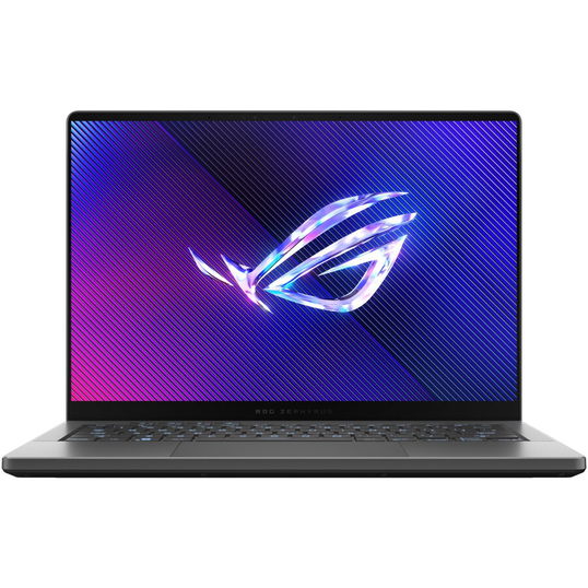 Laptop Gaming ASUS ROG Zephyrus G14 GA403UI cu procesor AMD Ryzen™ 9 8945HS pana la 5.2 GHz, 14, 3K, OLED, 120Hz, 32GB DDR5, 1TB SSD, NVIDIA® GeForce RTX™ 4070 8GB GDDR6, No OS, Eclipse Gray