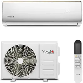 Aparat de aer conditionat Yamato Optimum R32 YW12T2, Inverter, 12000 BTU, Clasa A++, Wi-fi, cu Kit instalare, Alb