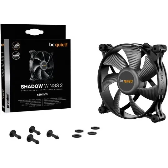 Ventilator / radiator be quiet! Shadow Wings 2 PWM 120mm