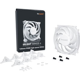 Ventilator / radiator be quiet! Silent Wings 4 120mm PWM high-speed White