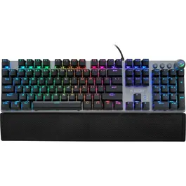 Tastatura, iBOX, Aurora K-4, 43.5 x 19.1 cm, Argintiu/ Negru