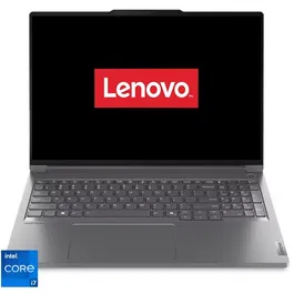 Laptop Lenovo 16'' ThinkBook 16p G5 IRX, WQXGA IPS, Procesor Intel® Core™ i7 14650HX (30M Cache, up to 5.20 GHz), 32GB DDR5, 1TB SSD, GeForce RTX 4060 8GB, No OS, Storm Grey