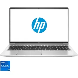 Laptop HP 15.6'' ProBook 450 G9, FHD IPS, Procesor Intel® Core™ i7-1255U (12M Cache, up to 4.70 GHz), 8GB DDR4, 512GB SSD, Intel Integrated Graphics, Free DOS, Silver