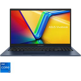 Laptop ASUS 15.6'' Vivobook 15 X1504VA, FHD, Procesor Intel® Core™ i7-1355U (12M Cache, up to 5.00 GHz), 16GB DDR4, 1TB SSD, Intel Iris Xe, No OS, Quiet Blue