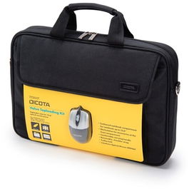 Geanta pentru notebook cu mouse D30805-V1, Value Toploading Kit-geanta 15.6 cu mouse inclusiv, Negru