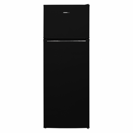 Frigider cu 2 usi Heinner HF-V212BKE+, Clasa E, 212l. usi reversibile, H 145cm, negru