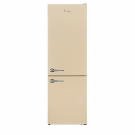 Combina frigorifica Fram FC-VRL2681BGE++, Clasa E, 268l, H 170cm, Crem