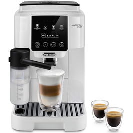 Espressor automat De’Longhi Magnifica Start ECAM 220.61.W 0132217142, 1,8 l, 15 bar, carafa cu tehnologie LatteCrema, 1450 W, Alb
