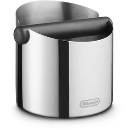 Knock box pentru zatul de cafea De’Longhi DLSC072, Inox, negru/ argintiu