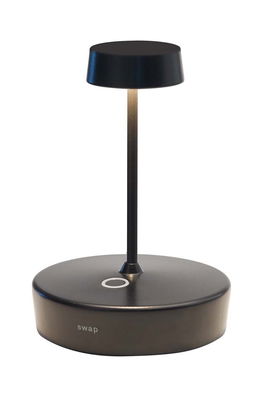 Zafferano Lampă De Masă Led Fără Fir Swap MIni Negru