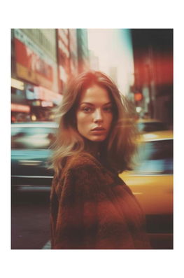HARTMAN Afiș Ai Art NY City 17 Multicolor