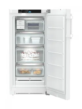 Congelator Liebherr FNb 425i Prime, NoFrost, 60 cm, 160 l, EasyTwist-Ice, SmartDeviceBox, EasyOpen, SuperFrost, Clasa B, Alb