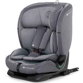 Scaun auto I-size, 76-150 cm, Kinderkraft Oneto 3, ISOFIX, cool grey