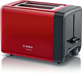 Prajitor de paine Bosch TAT4P424, 970 W, 2 sloturi, functie de dezghetare si incalzire, Rosu