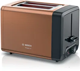 Prajitor de paine Bosch TAT4P429, 970 W, 2 sloturi, functie de dezghetare si incalzire, Cupru