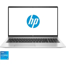 Laptop HP 15.6'' ProBook 450 G9, FHD IPS, Procesor Intel® Core™ i5-1235U (12M Cache, up to 4.40 GHz, with IPU), 16GB DDR4, 512GB SSD, Intel Integrated Graphics, Free DOS, Silver