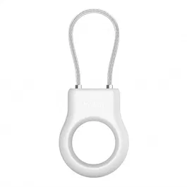 Belkin Secure Holder w Wire Cable - Airtag - White
