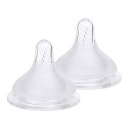 Set tetine premium din silicon pentru biberon Spectra, marimea XS