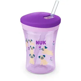 Cana Nuk Evolution Action, fete, 12 luni+, 230 ml, Mov