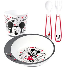 Set de masa Nuk Mickey, Multicolor