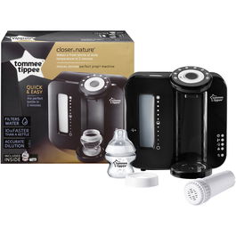 Aparat pentru pregatirea formulei de lapte praf Tommee Tippee Perfect Prep, Negru