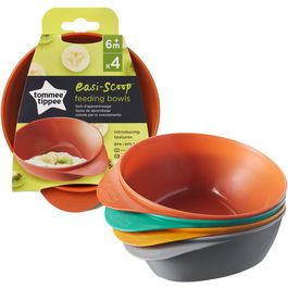 Set 4 castroane ergonomice Tommee Tippee, 6 luni+, Multicolor
