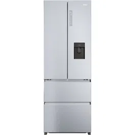 Combina frigorifica French Door cu 4 usi Haier HFR5720EWMG, No Frost, 70 cm, 477 l, Dozator apa, My zone, Clasa E, Gentle Silver