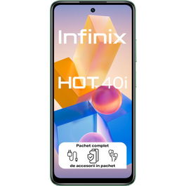 Telefon Mobil Infinix Hot 40i Dual Sim 8GB 256GB 4G Starfall Green