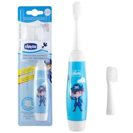 Periuta electrica pentru dinti Chicco, albastru, 3 ani+