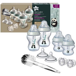 Kit biberoane nou-nascut Tommee Tippee Closer to Nature, Ursuleti Panda