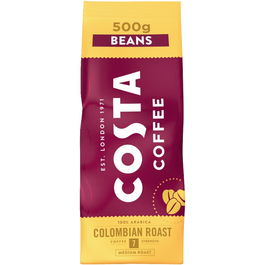 Cafea boabe Costa Colombia, prajire medie, 500g