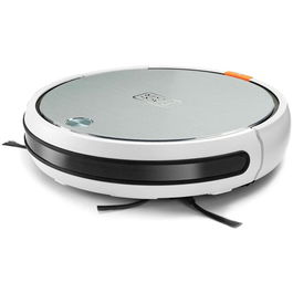 Robot aspirare BXRV500E, 24W, baterie 2600mAh, aspirator si mop, autonomie 150 min, 4 moduri de functionare, inaltime 7.9 cm, rezervor mop 100ml, Alb/Argintiu